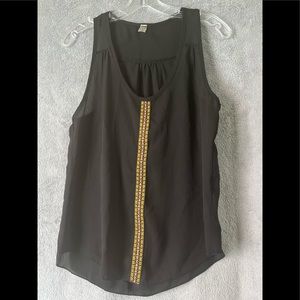 Black Tribal Marked Blouse